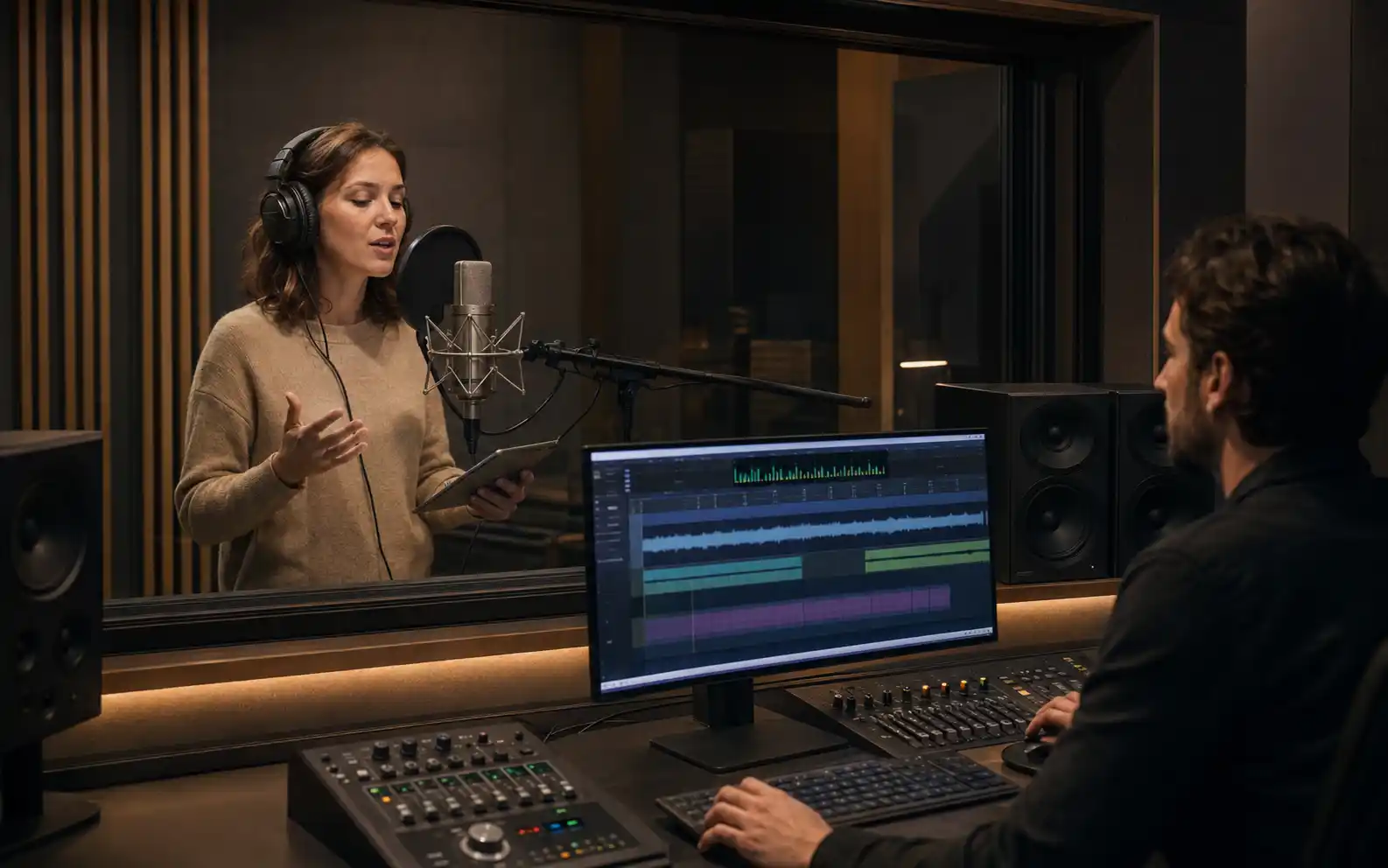 Создание аудиорекламы в студии SOUND GROUP