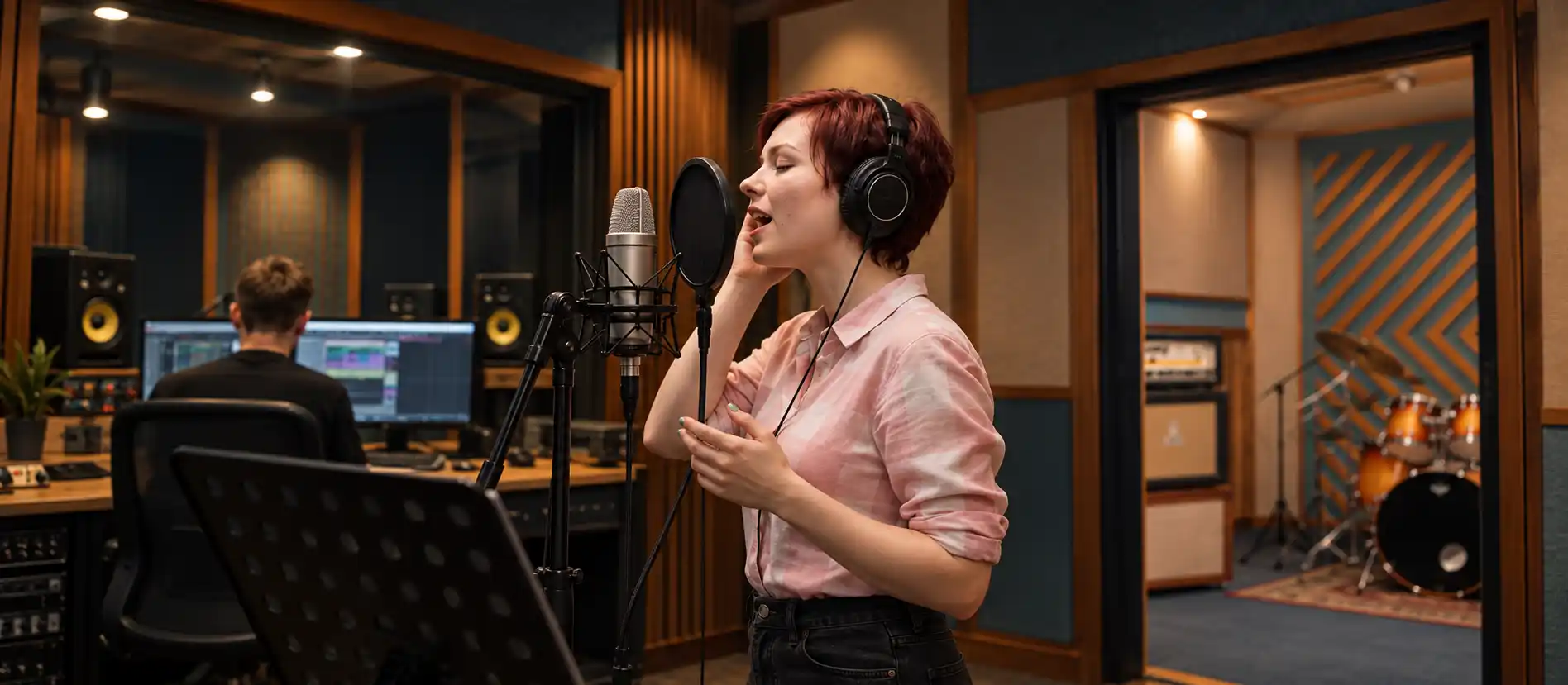 Запись вокала в студии SOUND GROUP
