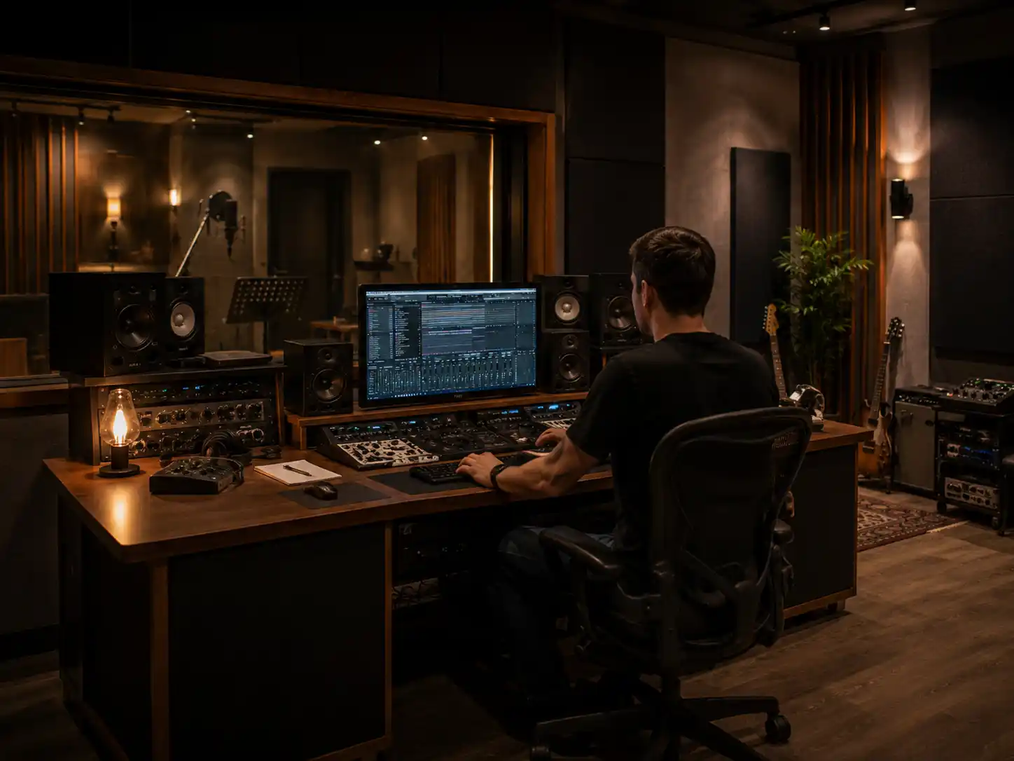 Основное рабочее пространство студии SOUND GROUP