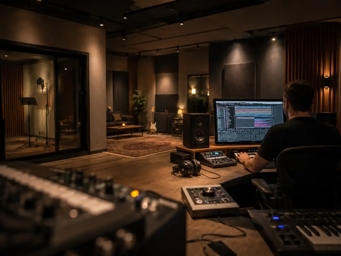 Рабочее пространство студии SOUND GROUP